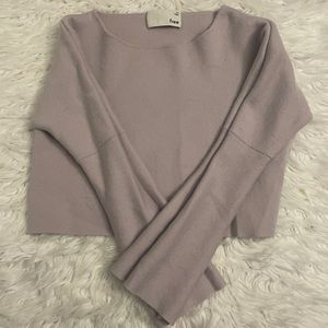 Wilfred free XS purple thick sweater